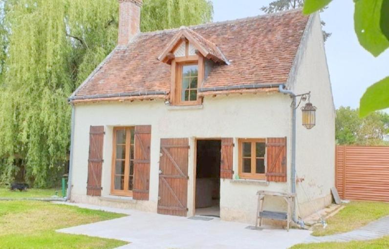 La Petite Maison Dans La Foret Gy-en-Sologne Exterior foto